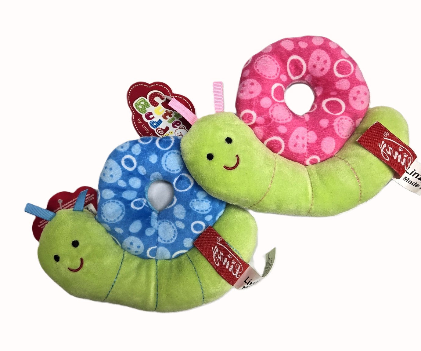 Caterpillar Plush Rattle