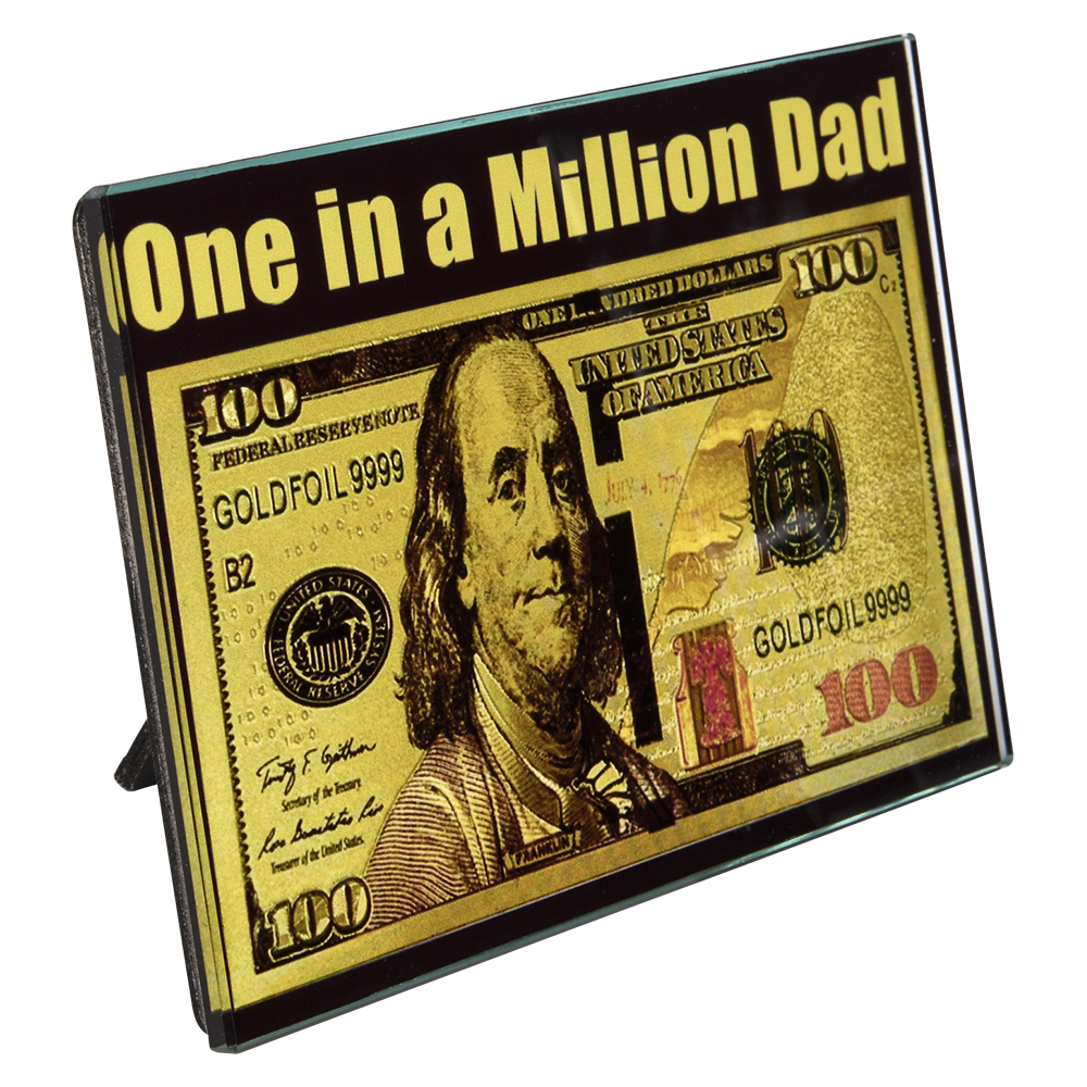$100 Dad Plaque