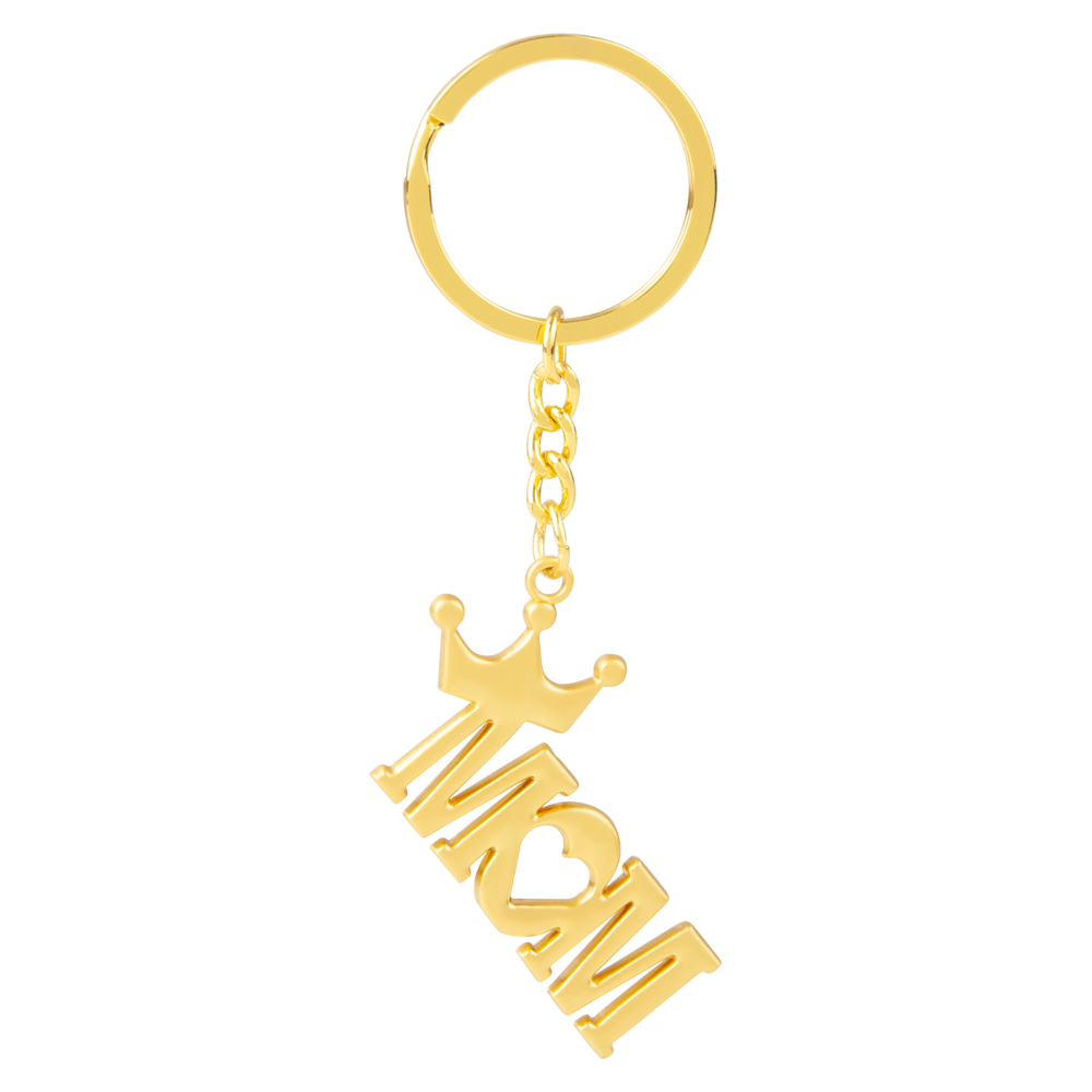 Mom Crown Keychain in a Box
