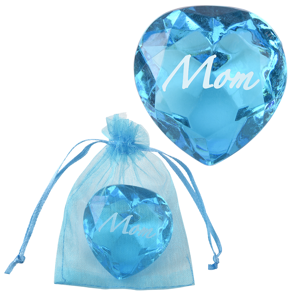 Mom Crystal Heart - Shimmer Bag