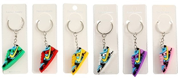 Swoosh Shoe Keychain