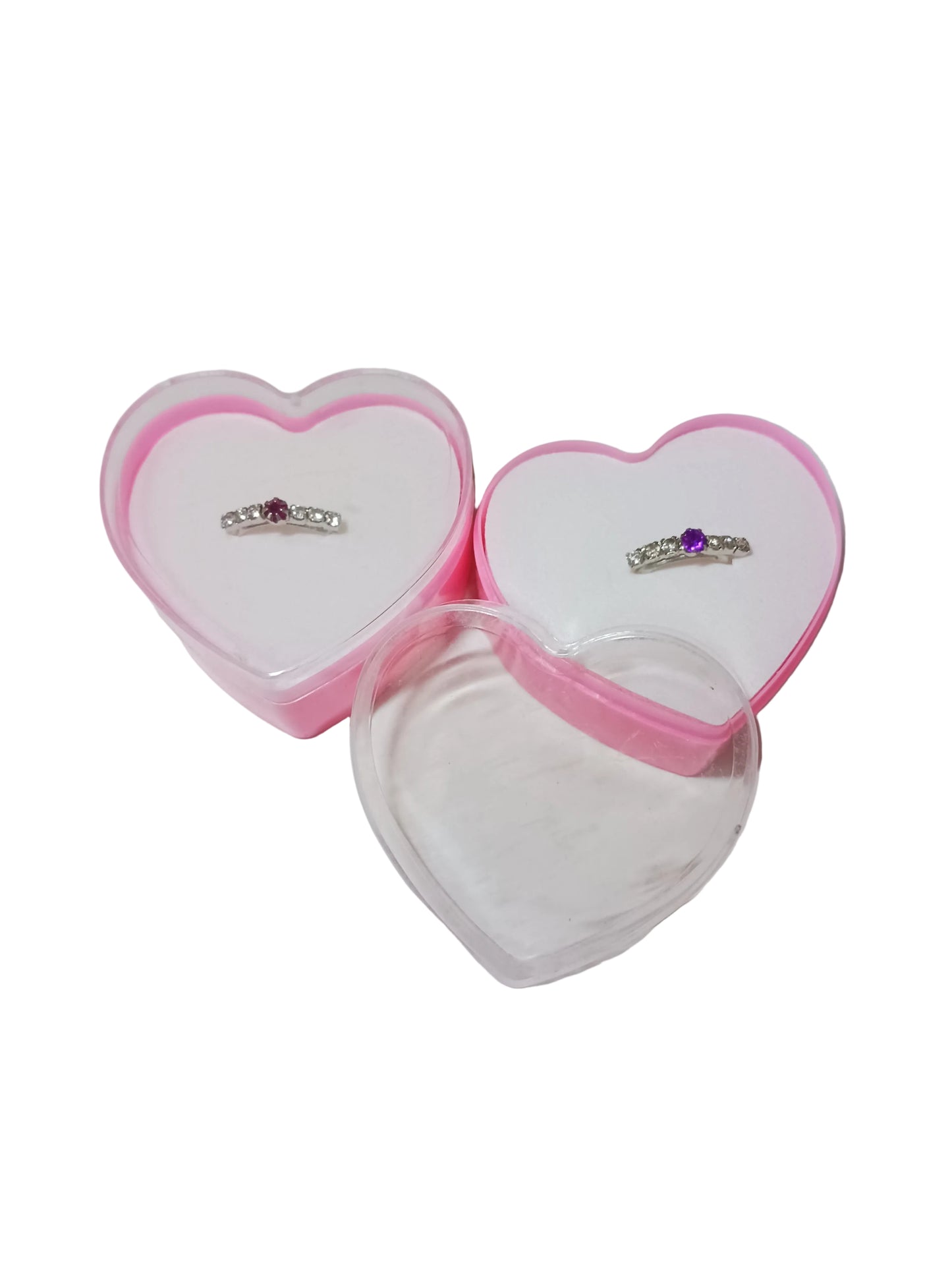 Tiffany Ring with Small Stone (asst. Colors)