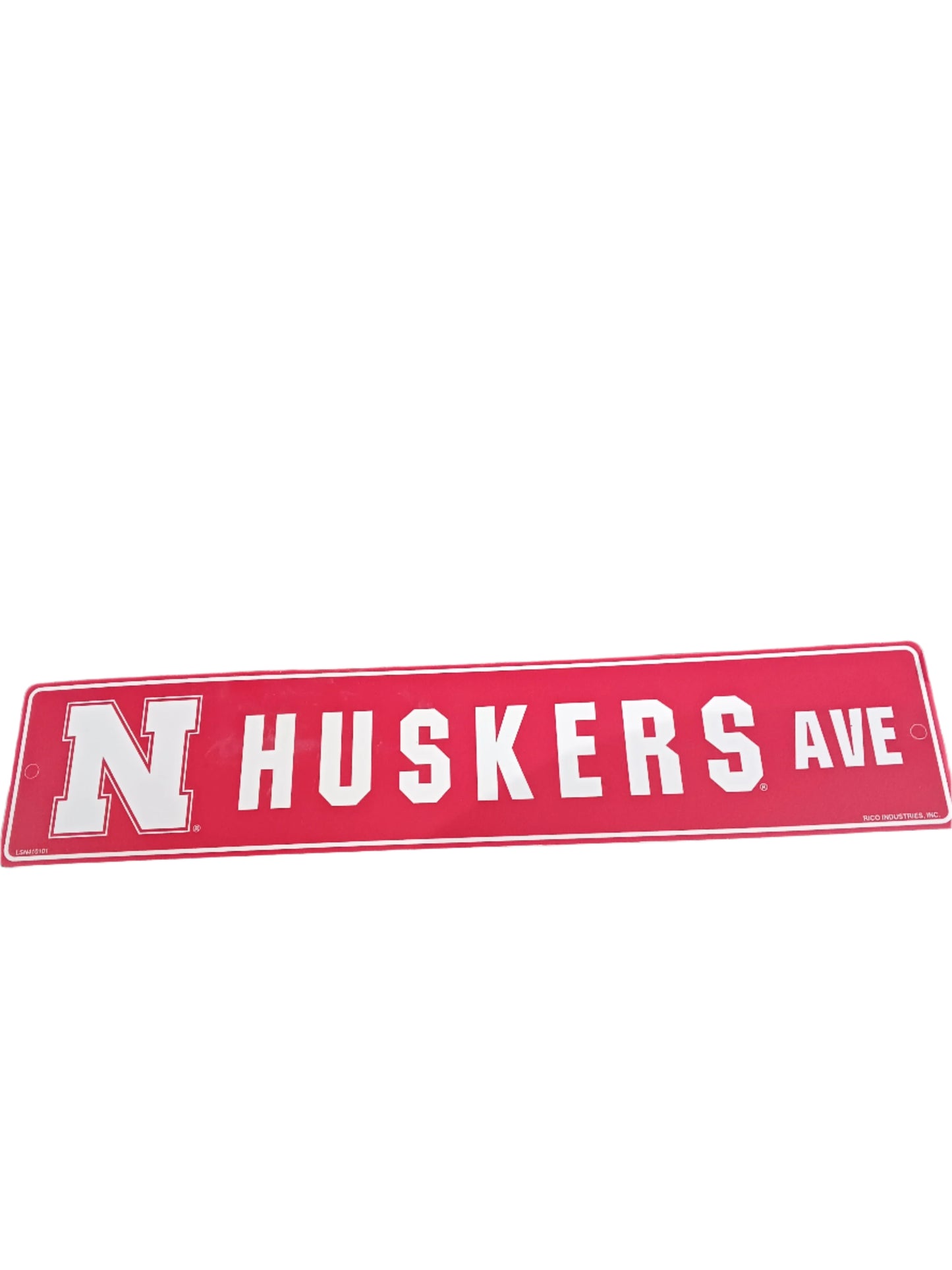 Nebraska Huskers Avenue Sign