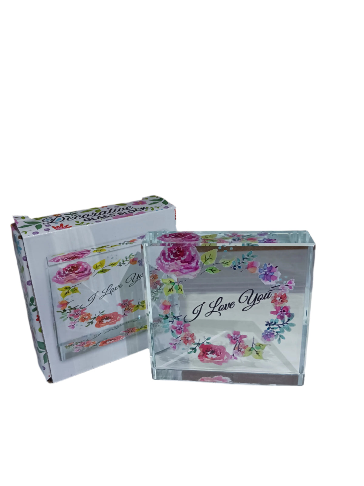 Decorative I Love You Block