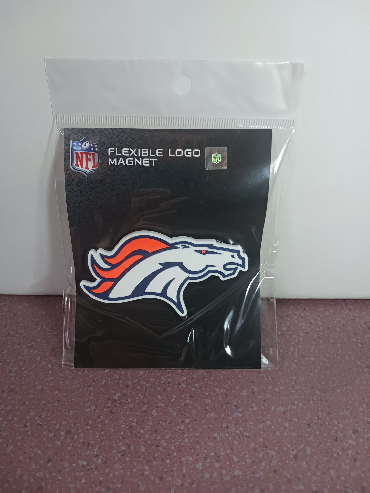 Broncos Flexible Logo Magnet