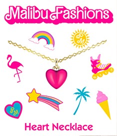 Malibu Heart Fashion Necklace