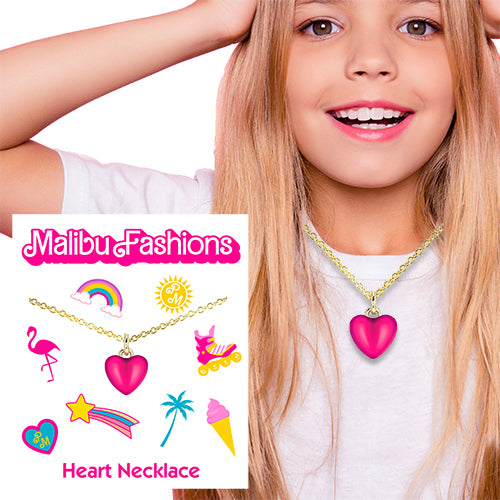 Malibu Heart Fashion Necklace