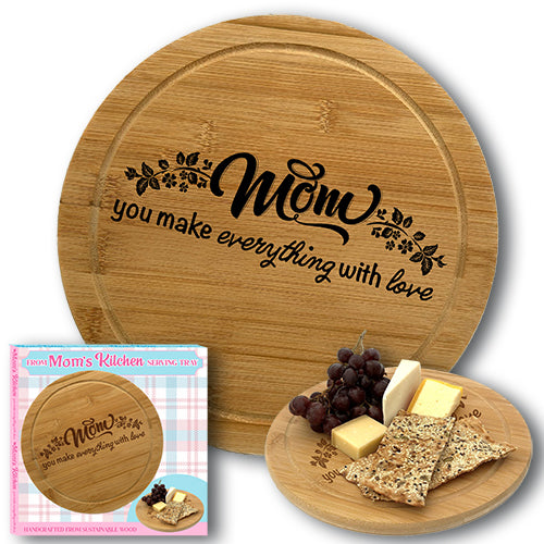 Mom Bamboo Tray