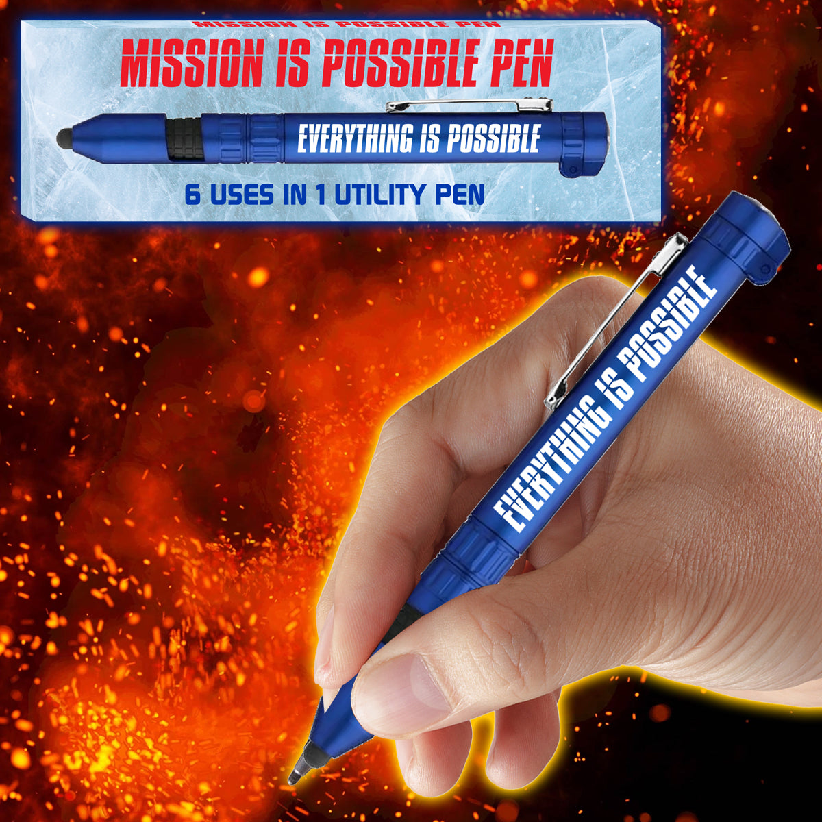 Mission is Possible 6 in 1 Pen