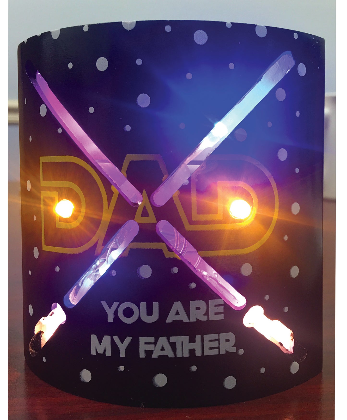 Dad Lightsaber LED Light