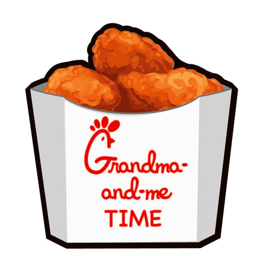 Grandma Nuggets Foodie Magnet