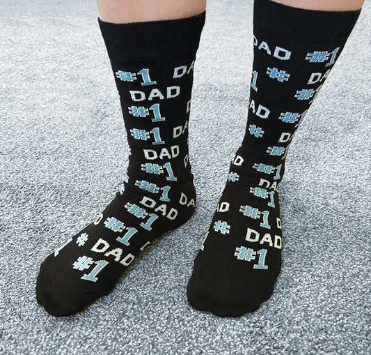 #1 Dad Socks