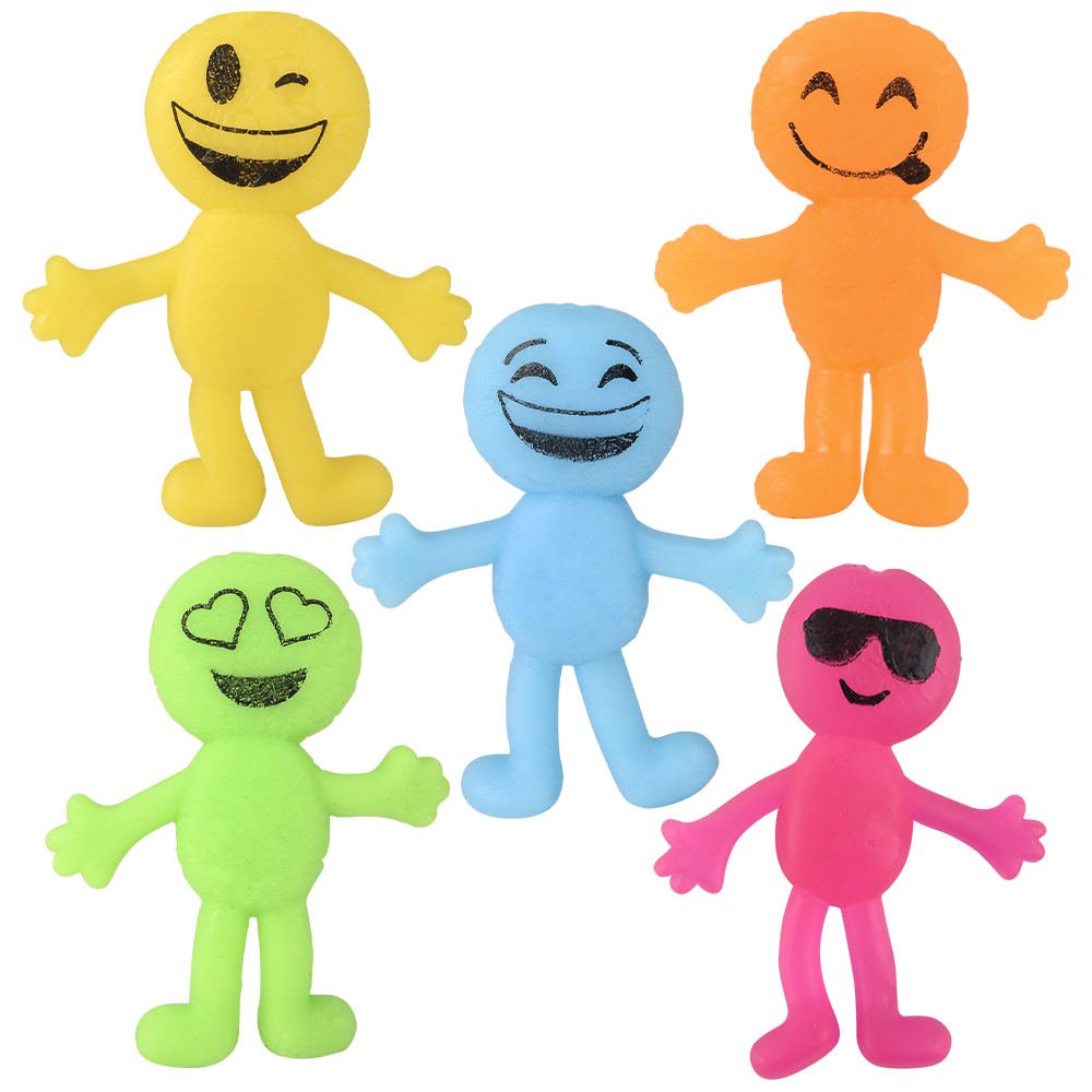 1.75" Stretch Emoticon Figure