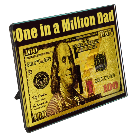 $100 Dad Plaque