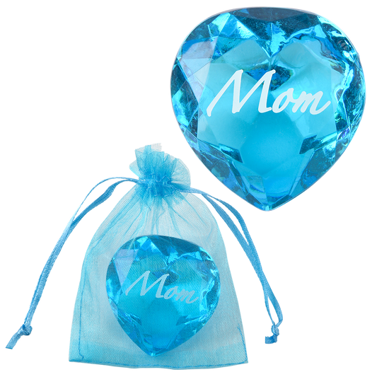 Mom Crystal Heart - Shimmer Bag