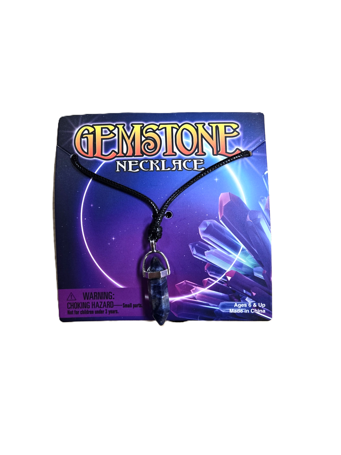 Gemstone Cord Necklace