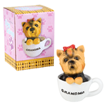 Grandma Puppy in Cup