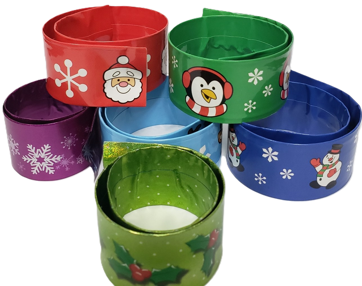 Holiday Slap Bracelet