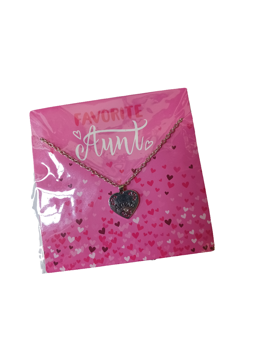 Aunt Heart Necklace