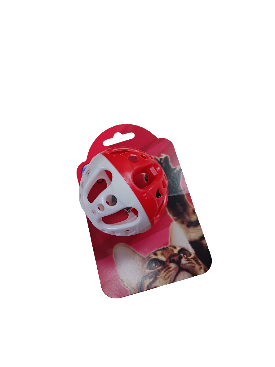 Cat Toy Red Ball