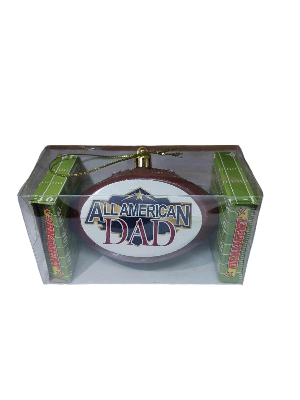 Dad Football Ornament
