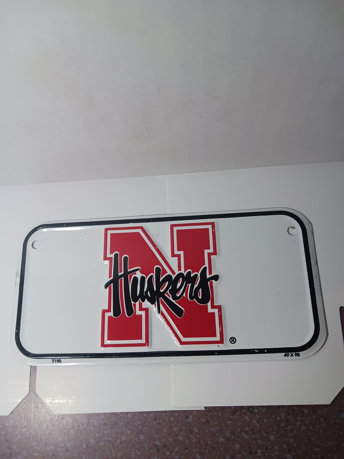Nebraska Bike Plate