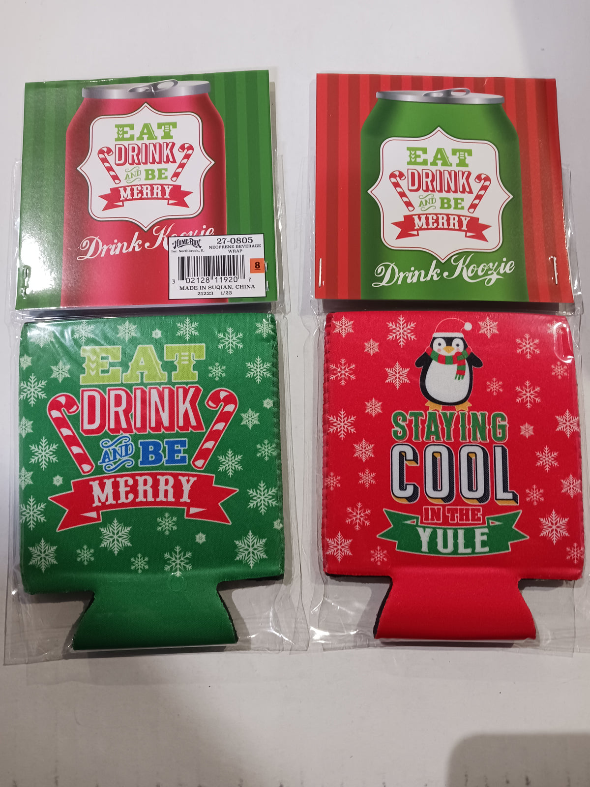 Holiday Can Koozie