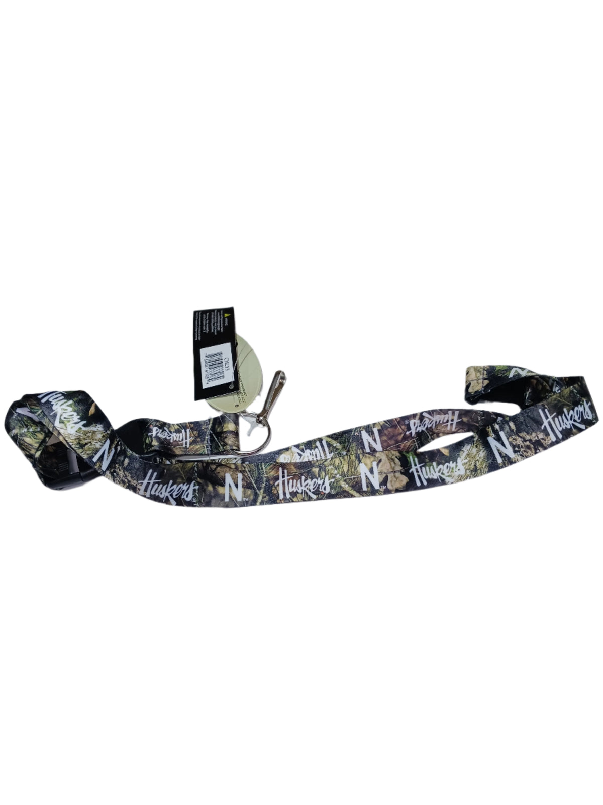 Nebraska Huskers Camo Lanyard