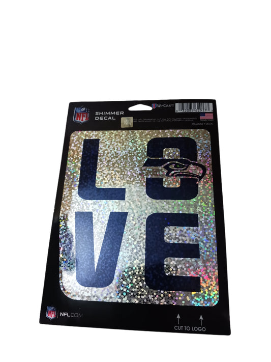 Seattle Seahawks Shimmer Decal