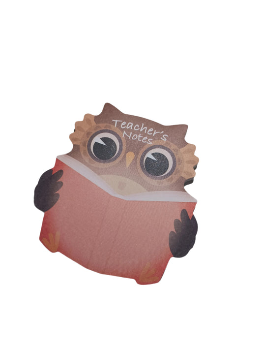 Teacher Owl Sticky Notes
