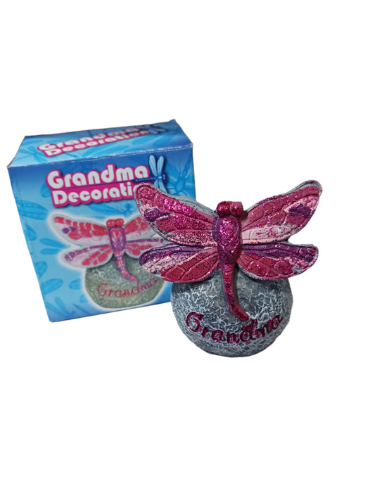 Grandma Dragonfly Rock