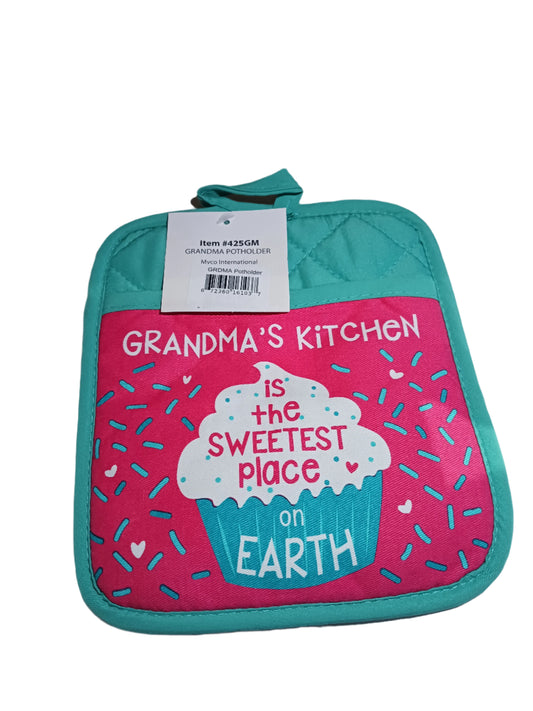 Grandma Cupcake Potholder