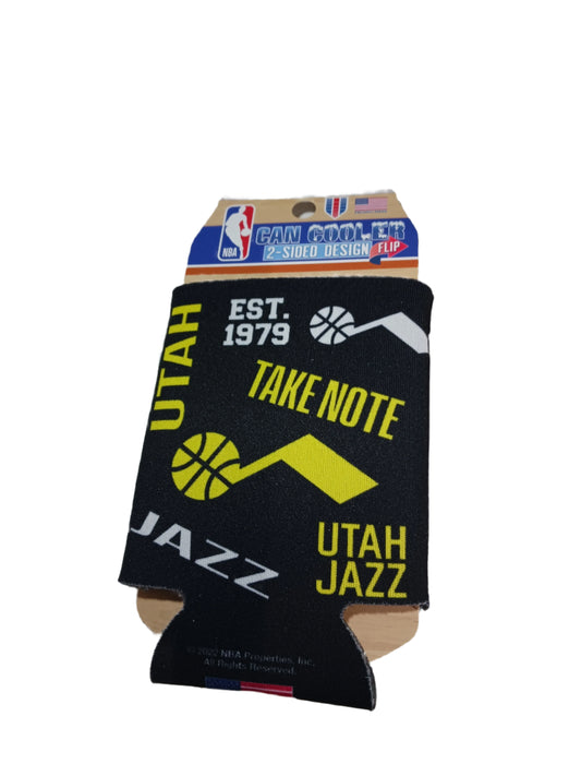 Utah Jazz Music Note Can Cooler