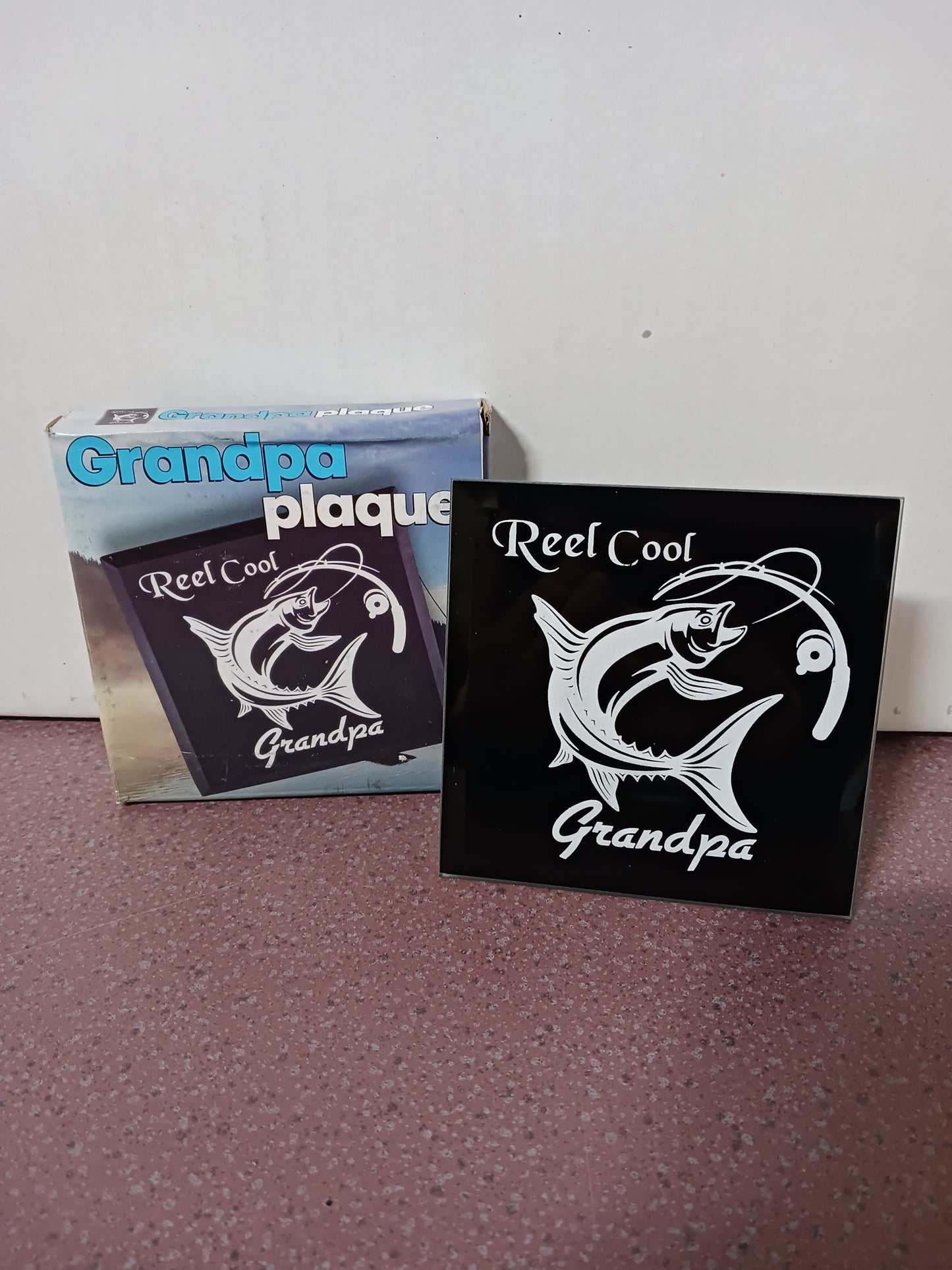 Reel Cool Grandpa Plaque