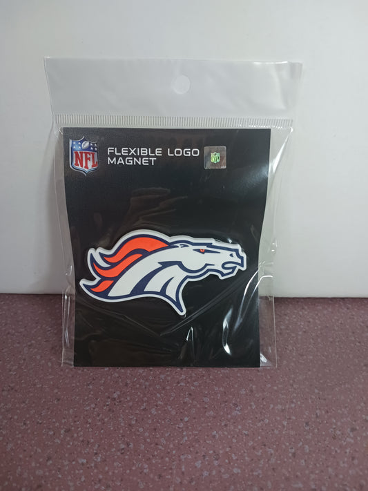 Broncos Flexible Logo Magnet