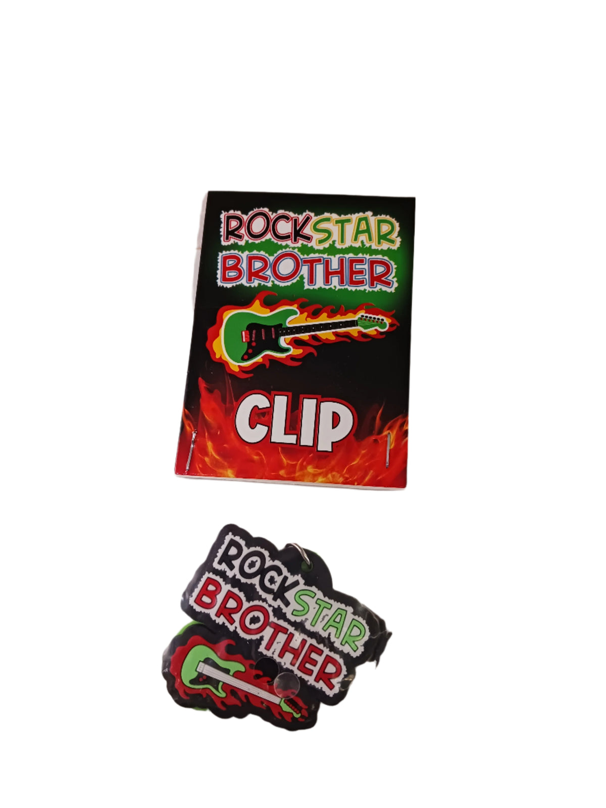 Brother Rockstar Keychain