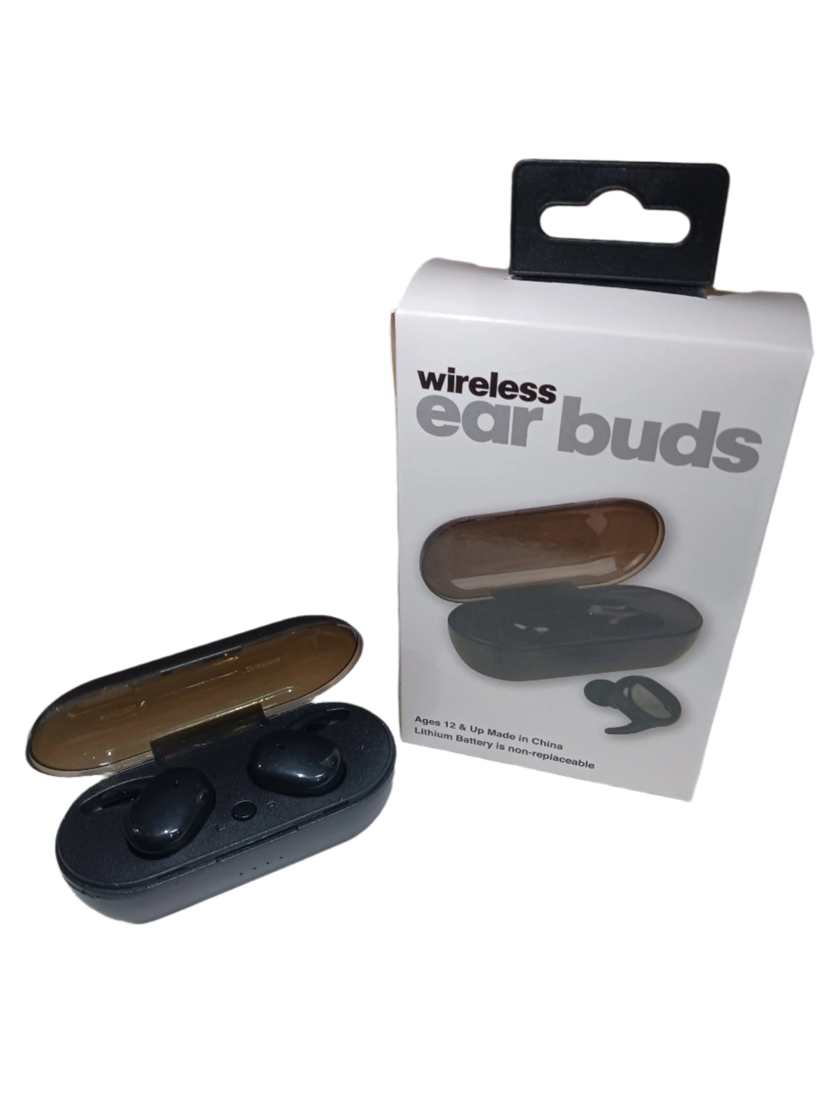 Black Wireless Earbuds