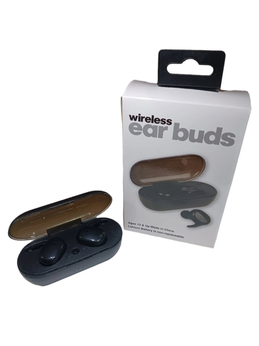 Black Wireless Earbuds