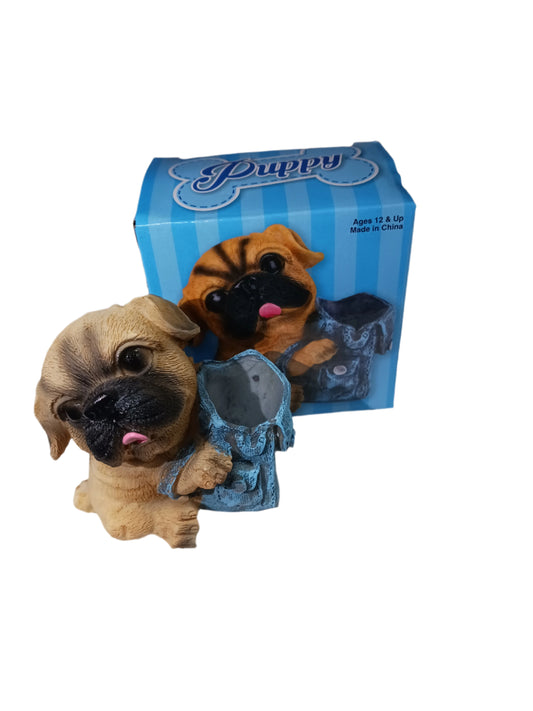 Puppy with Bag