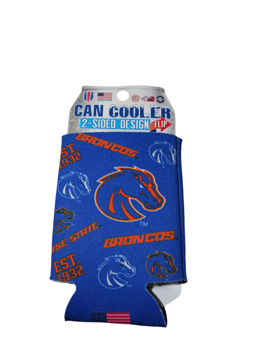 Idaho Boise State Blue Broncos Can Cooler
